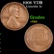 1909 VDB Lincoln Cent 1c Grades vf+