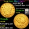 ***Auction Highlight*** 1829 BD-1 Capped Bust Gold $2 1/2 Graded au53 By SEGS (fc)