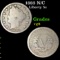 1883 N/C Liberty Nickel 5c Grades vg, very good