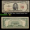 1953C $5 Red Seal United States Note Grades f, fine