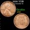 1909 VDB Lincoln Cent 1c Grades xf+