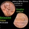 1964-p Lincoln Cent Mint Error 1c Grades Select Unc RB