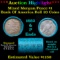 ***Auction Highlight*** Bank Of America 1882 & 'P' Ends Mixed Morgan/Peace Silver dollar roll, 20 co