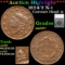 ***Auction Highlight*** 1824/2 Coronet Head Large Cent N-1 1c Graded au55+ By SEGS (fc)