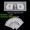 Group of 10 $1 Federal Reserve Notes, Series 1963 to 2009, All CU Grade Grades Select CU