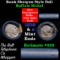 Buffalo Nickel Shotgun Roll in Old Bank Style 'Bell Telephone'  Wrapper 1919 & S Mint Ends.