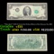**Star Note** 1976 $2 Green Seal Federal Reserve Note (Kansas City, MO) Grades vf+
