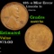 195--s Lincoln Cent Mint Error 1c Grades Select Unc BN