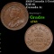 1920 Canada 1 Cent KM-28 Grades xf+