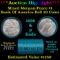 ***Auction Highlight*** Bank Of America 1886 & 'P' Ends Mixed Morgan/Peace Silver dollar roll, 20 co