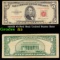 1953B $5 Red Seal United States Note Grades f, fine