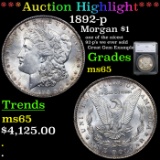 1892-p Morgan Dollar $1 Graded ms65 By SEGS