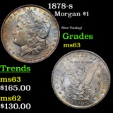 1878-s Morgan Dollar $1 Grades Select Unc