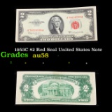 1953C $2 Red Seal United States Note Grades Choice AU/BU Slider