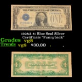 1928A $1 Blue Seal Silver Certificate 