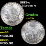 1885-o Morgan Dollar $1 Grades GEM+ Unc