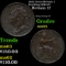 1825 Great Britain 1 Farthing KM-677 Grades Select Unc