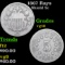 1867 Rays Shield Nickel 5c Grades vg+