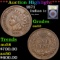 ***Auction Highlight*** 1871 Indian Cent 1c Graded Select AU By USCG