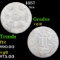 1857 Three Cent Silver 3cs Grades vg+