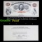 Proof 186- $10 Exchange Bank of St. Louis Note, Obverse BEP Intaglio Souvenir Card SO-010, ANA Museu