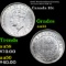 1942C Newfoundland (Canada) 10 Cents Silver KM-20 Grades Choice AU