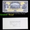 Proof 1895 $5 Hawaii Gold Certificate - Obverse BEP Intaglio Souvenir Card SO-62, FUN '89 Grades Pro
