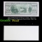 Proof 1918 $5000 Federal Reserve Note - Reverse BEP Intaglio Souvenir Card B-125, TNA '89 Grades Pro