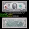 1976 $2 Federal Reserve Note 1st Day of Issue, with Stamp (Philadelphia, PA) Grades Gem CU