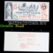 Proof 1859 $5 Michigan Capitol Bank Note - Obverse BEP Intaglio Souvenir Card SO-129, ANA '94 Grades