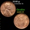 1940-p Lincoln Cent 1c Grades GEM+ Unc RB