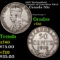 1918C Newfoundland (Canada) 50 Cents Silver KM-12 Grades vf++