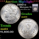 ***Auction Highlight*** 1880-o Morgan Dollar $1 Graded ms64 BY SEGS (fc)