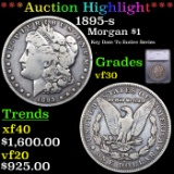 ***Auction Highlight*** 1895-s Morgan Dollar $1 Graded vf30 BY SEGS (fc)