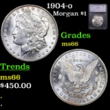 1904-o Morgan Dollar $1 Graded ms66 BY SEGS