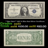 **Star Note** 1957 $1 Blue Seal Silver Certificate Grades Select AU