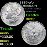 1883-o/o Morgan Dollar $1 Grades Choice+ Unc
