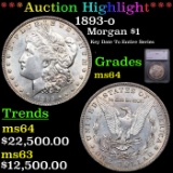 ***Auction Highlight*** 1893-o Morgan Dollar $1 Graded ms64 BY SEGS (fc)