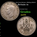 1951 Great Britain 1 Shilling KM-877 Grades Choice AU