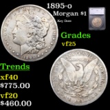 1895-o Morgan Dollar $1 Graded vf25 BY SEGS