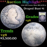 ***Auction Highlight*** 1795 Off-Center Bust Draped Bust Dollar BB-51/B-14 $1 Graded vg, very good B
