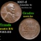 1927-d Lincoln Cent 1c Grades Choice Unc BN
