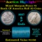 ***Auction Highlight*** Bank Of America 1887 & 'P' Ends Mixed Morgan/Peace Silver dollar roll, 20 co