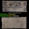December 8, 1854 $1 Confederate States Bank of Augusta GA Obsolete Currency Note Grades f details