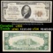 1929 $10 National Currency 'Bank of America National Trust And Savings San Francisco CA' Grades vf+