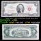 **Star Note** 1963 $2 Red Seal United States Note Grades vf+