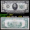 1928 $20 Green Seal Federal Reserve Note Redeemable In Gold (Chicago, IL) Grades vf+