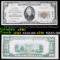 1929 $20 National Currency Type 1 'Indiana National Bank of Indianapolis' Grades xf