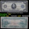 1914 $20 Large Size Blue Seal Federal Reserve Note (Atlanta, GA 6-F) FR-987A Grades f, fine