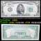 1928 $5 Green Seal Federal Reserve Note Redeemable In Gold Grades vf+